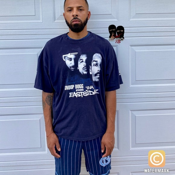 Rare 90s Snoop Dogg Tha Eastsidaz hip hop rap tee tshirt