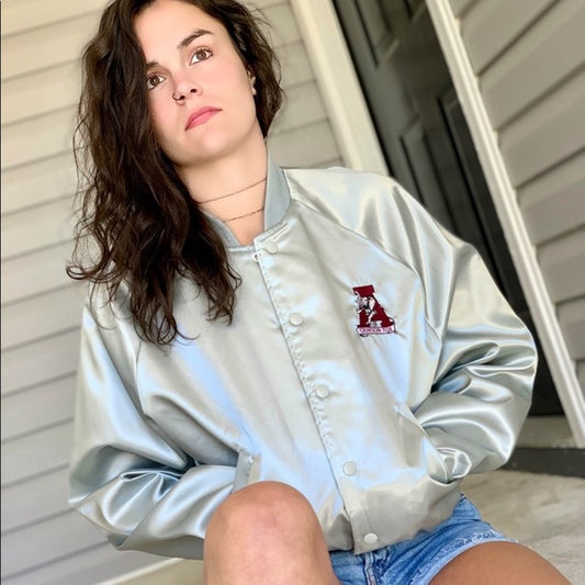 Vintage Roll Tide ALABAMA Satin JACKET