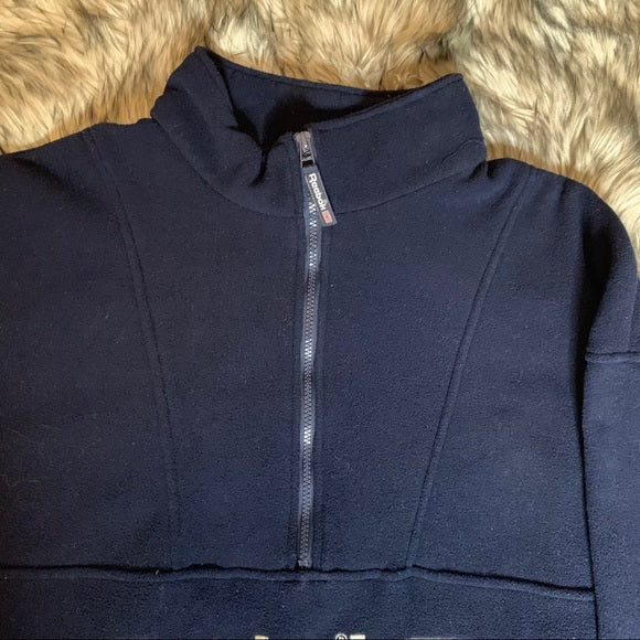 Vintage Reebok Fleece Pullover Jacket