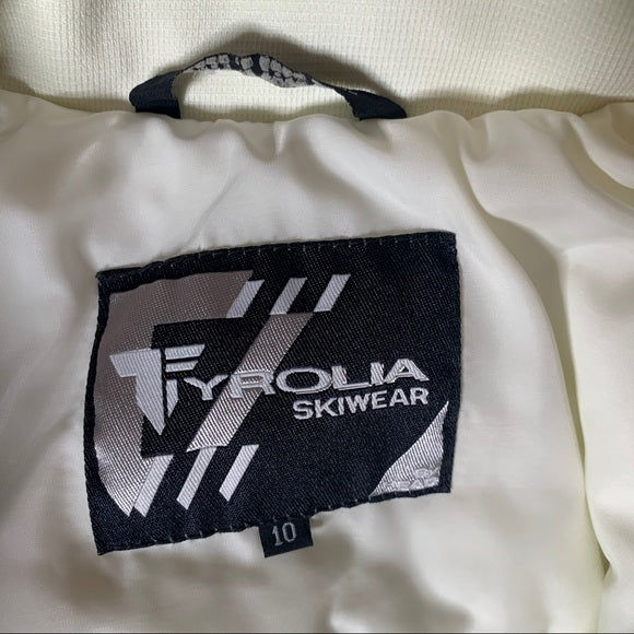 Vintage Retro TYROLIA Ski wear Puffer Jacket Coat