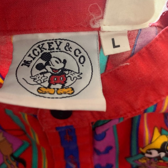 90s Vintage Mickey & Co Western top