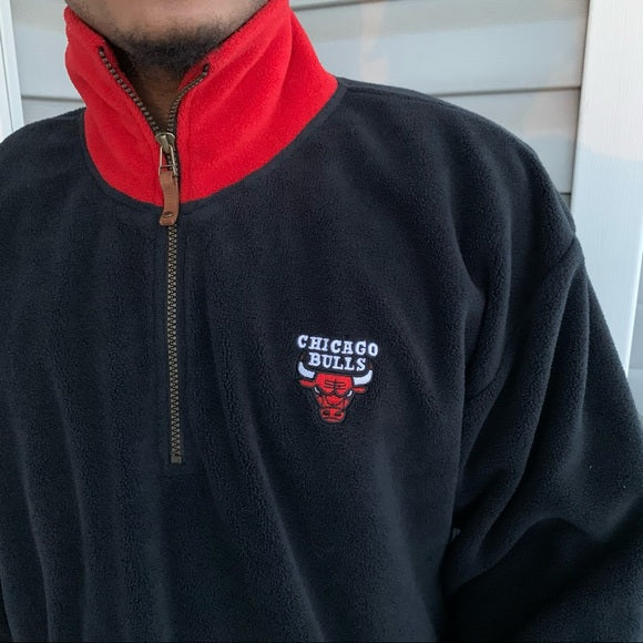 Rare Vintage Chicago Bulls NBA 90s Starter Fleece