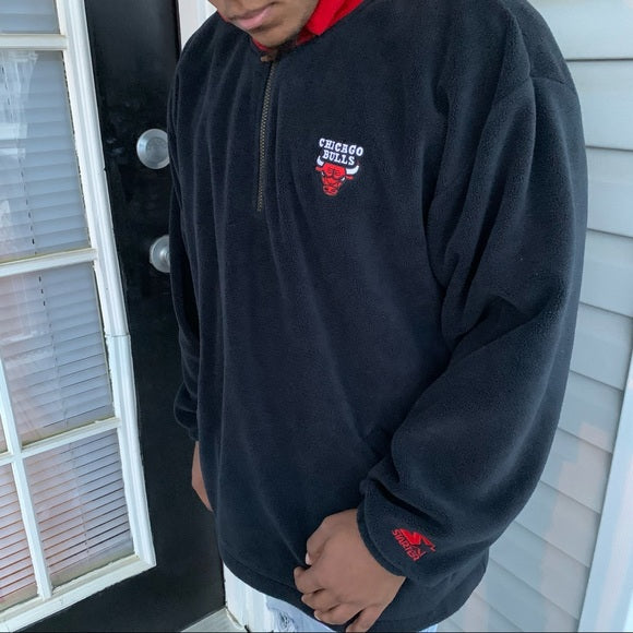 Rare Vintage Chicago Bulls NBA 90s Starter Fleece