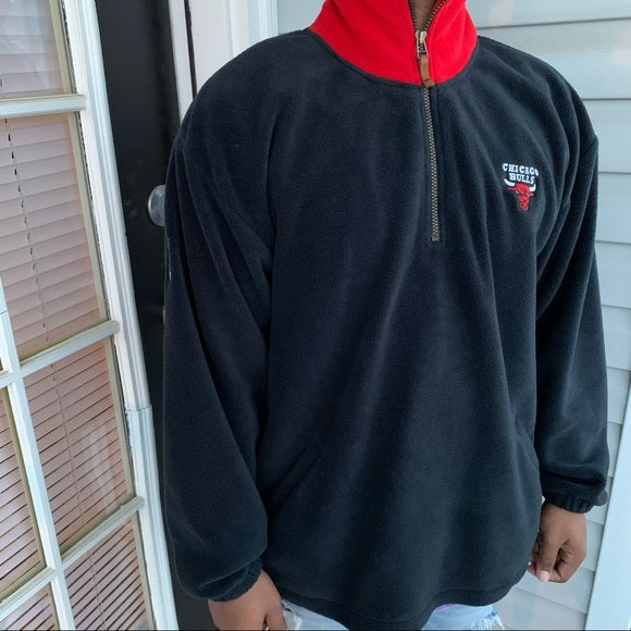 Rare Vintage Chicago Bulls NBA 90s Starter Fleece