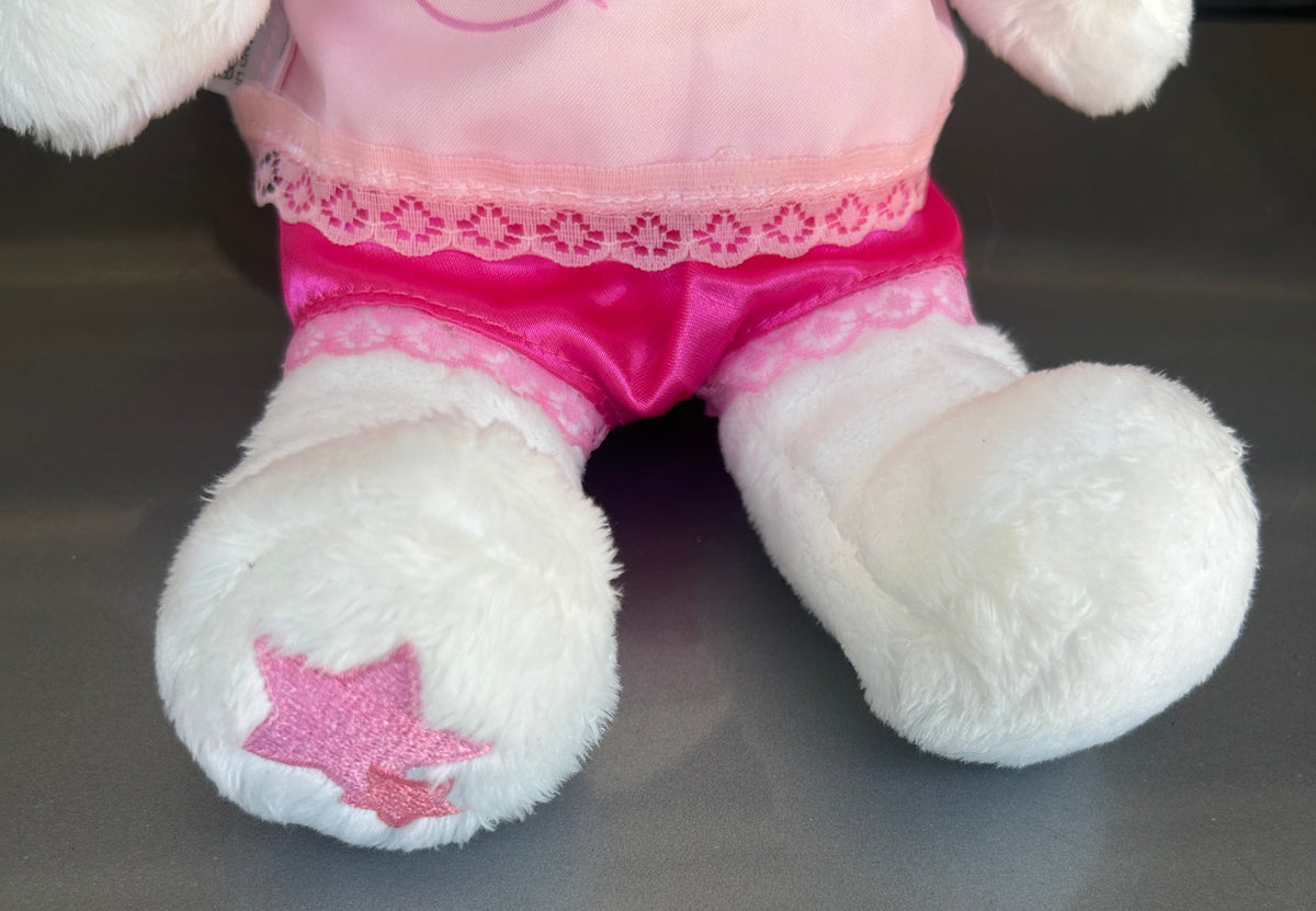 Sanrio Hello Kitty Plush 12" Pink lace Y2K‎ Pajamas Nakajima 2010 stuffed animals