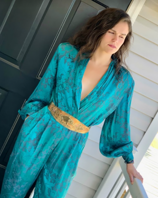 Vintage 80s B.B. Collections by Barbara B Jumpsuit