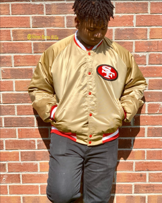 Rare Vintage San Francisco 49ers Satin Jacket