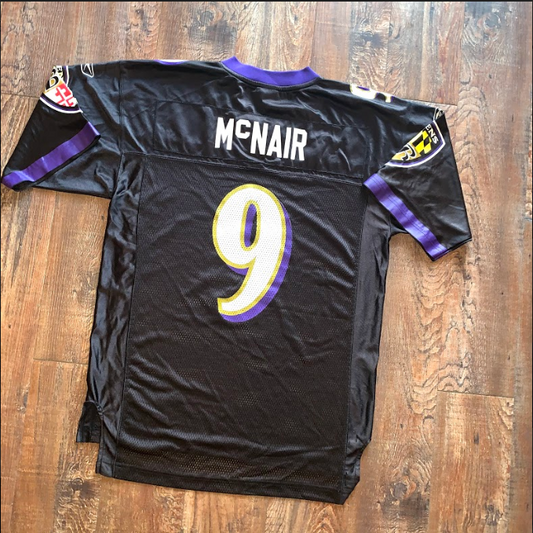 Reebok NFL Steve McNair Baltimore Ravens Jersey