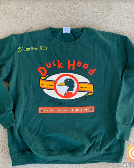 Vintage 90s Duck Head Duck Tail golf sweatshirt