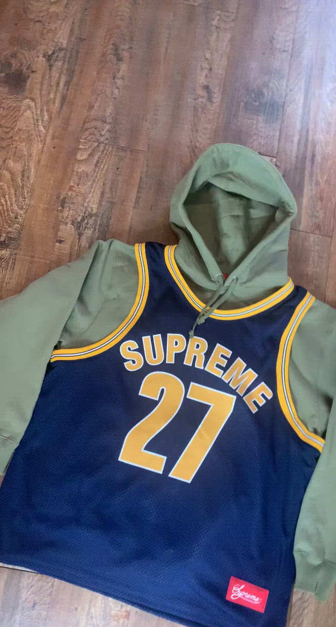 Supreme Basketball Jersey Hooded Sweatshirt – SRKilla