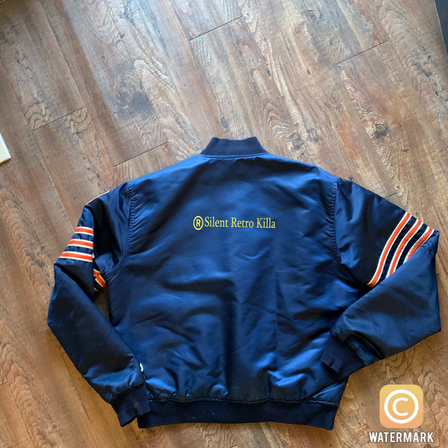 Vintage 80s-90s Chicago Bears Satin Jacket