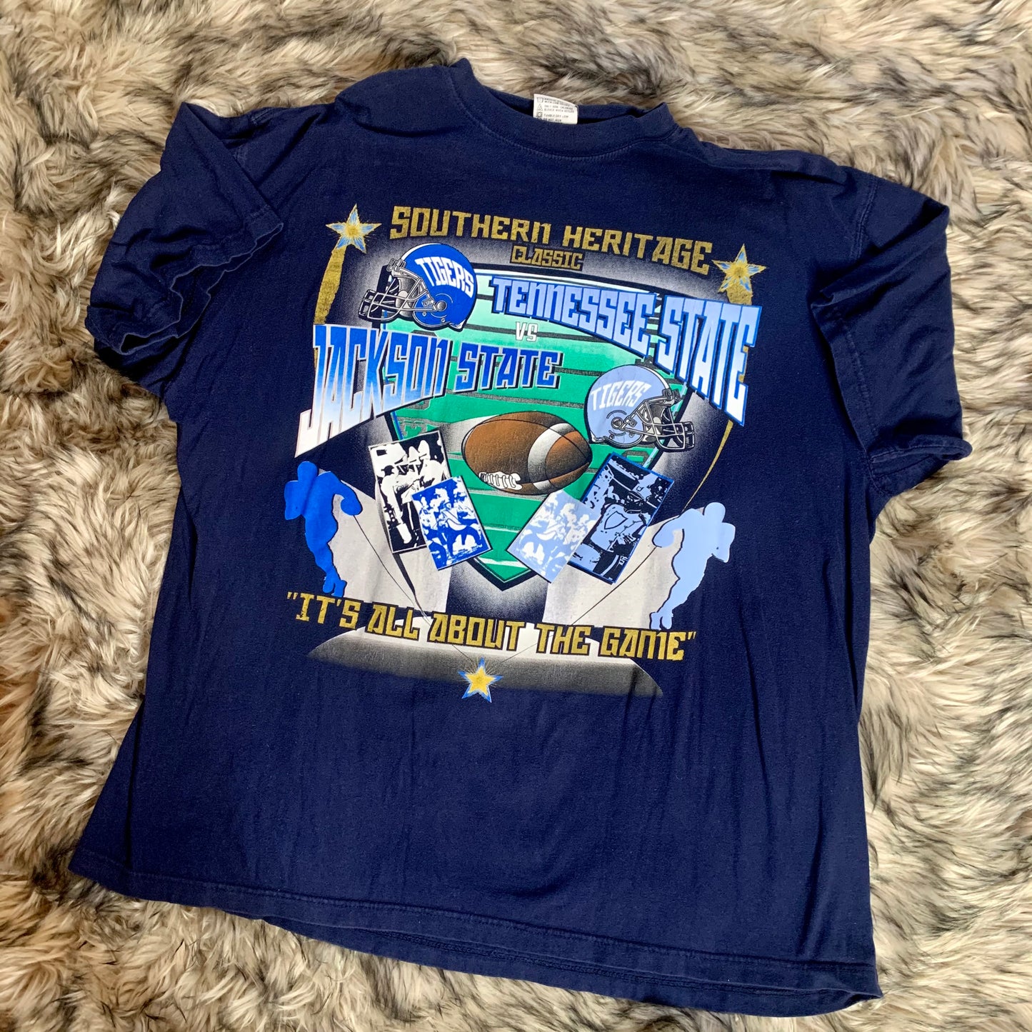 Retro Southern Heritage Classic Tee  Jackson State vs Tennessee State