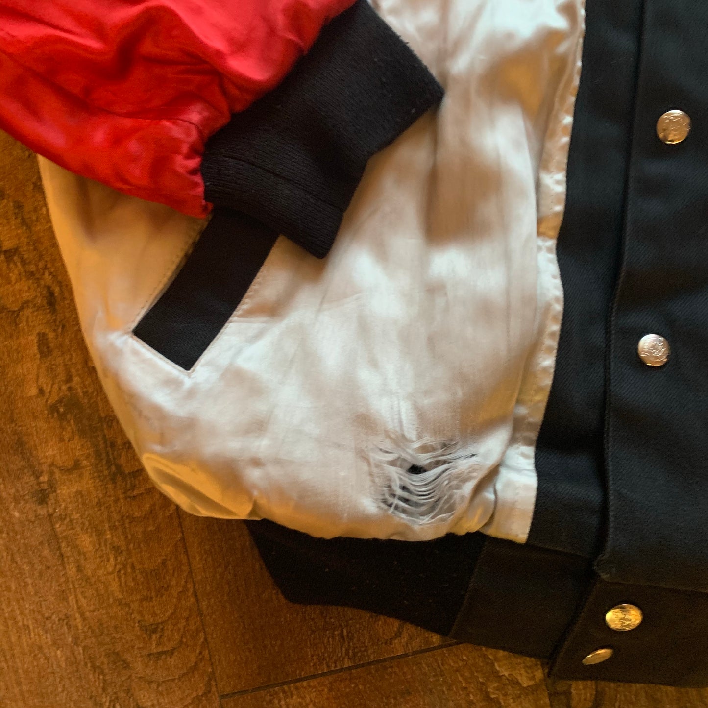 Vintage Charlotte Hornets Jeff Hamilton Leather Jacket
