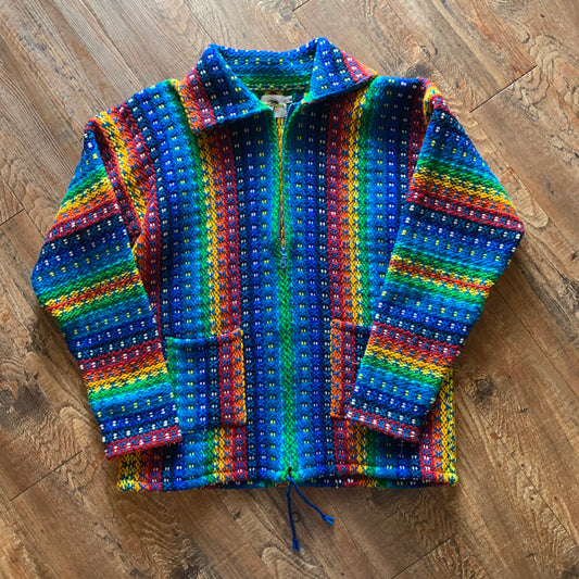 Earth Ragz Rainbow Wool Jacket XL