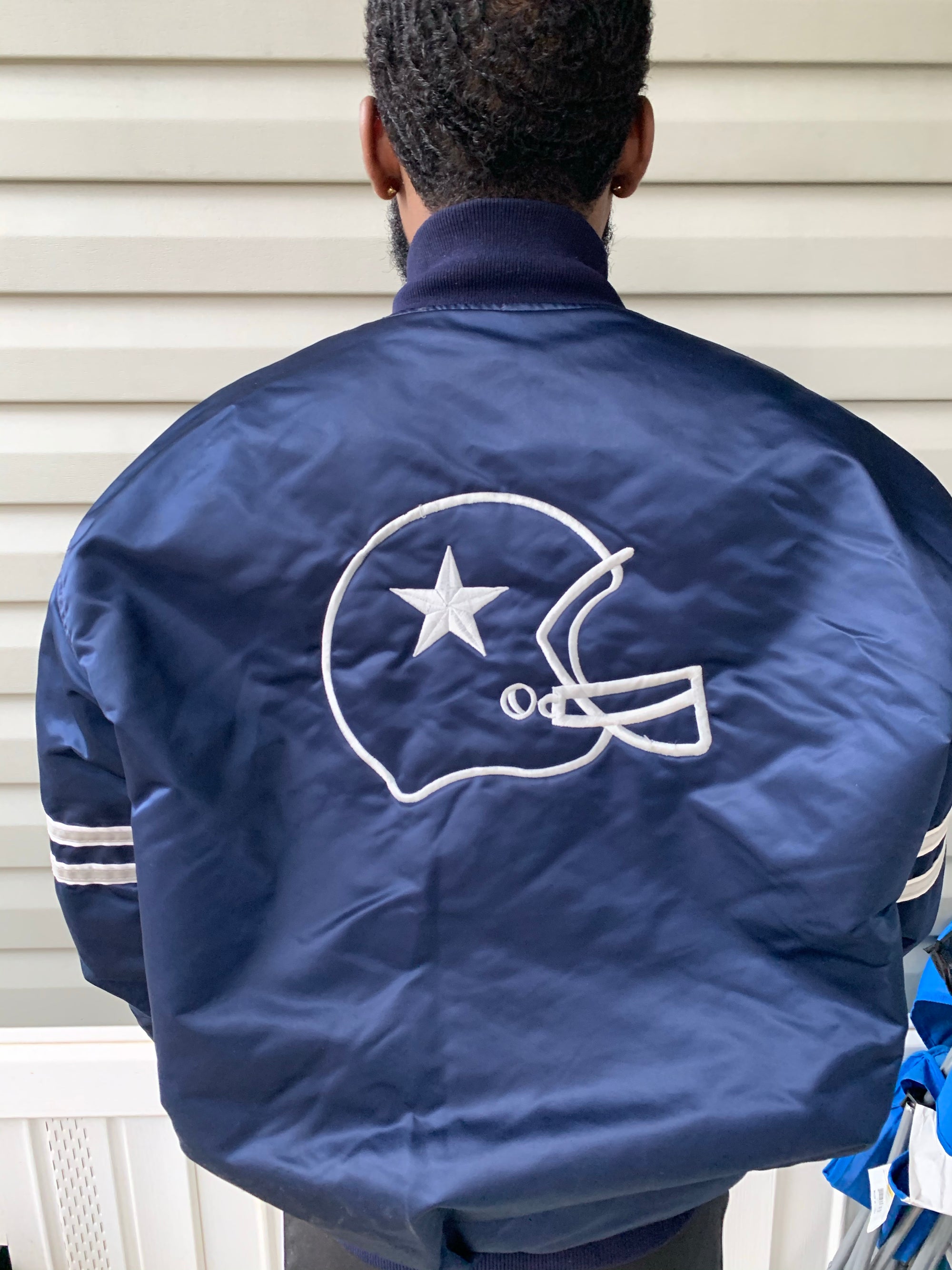 Vintage Hooded Dallas Cowboys Starter Jacket Pullover – SRKilla