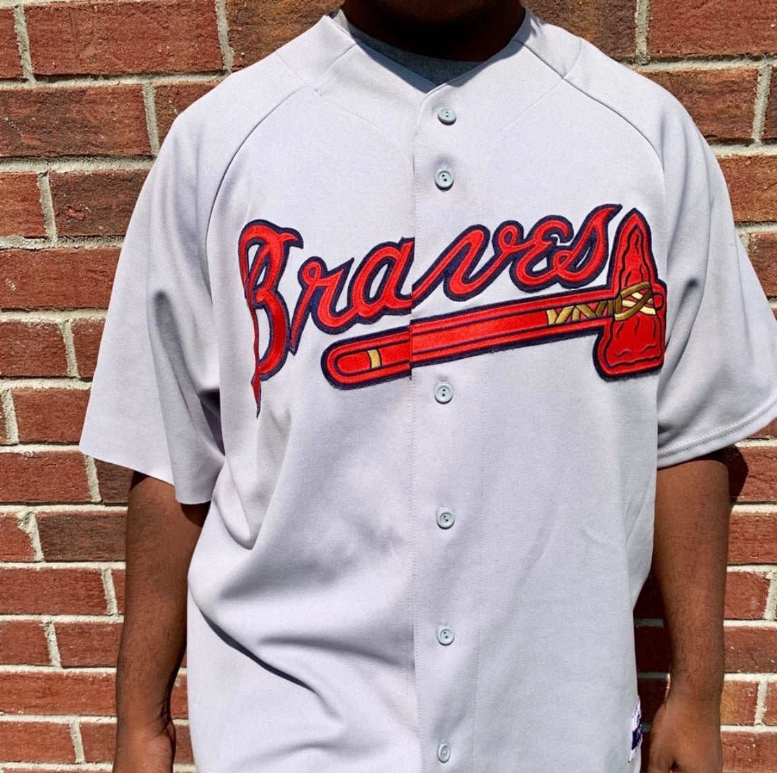 Atlanta Braves vintage MLB majestic jersey