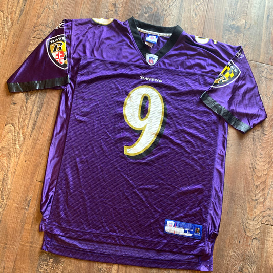 NFL Reebok Steve McNair Baltimore Ravens jersey