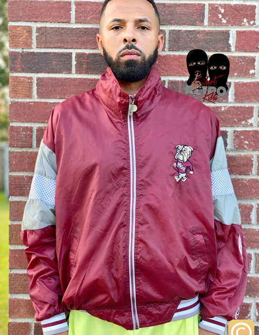 MSU Vintage windbreaker jacket