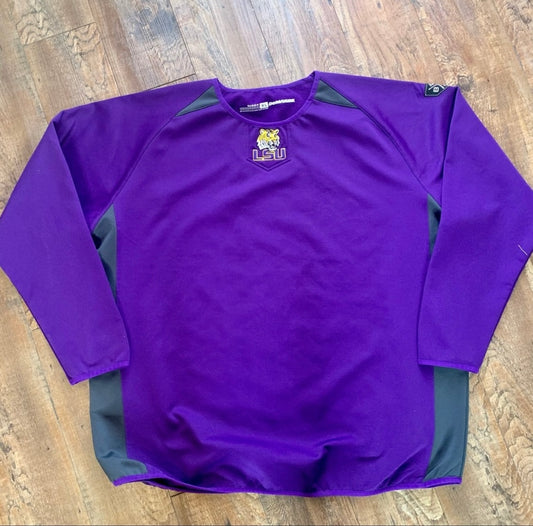 Vintage LSU Purple Sweatshirt Pullover