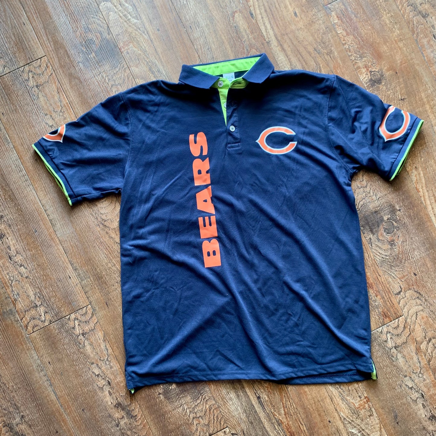 Chicago bears nfl blue collar shirt