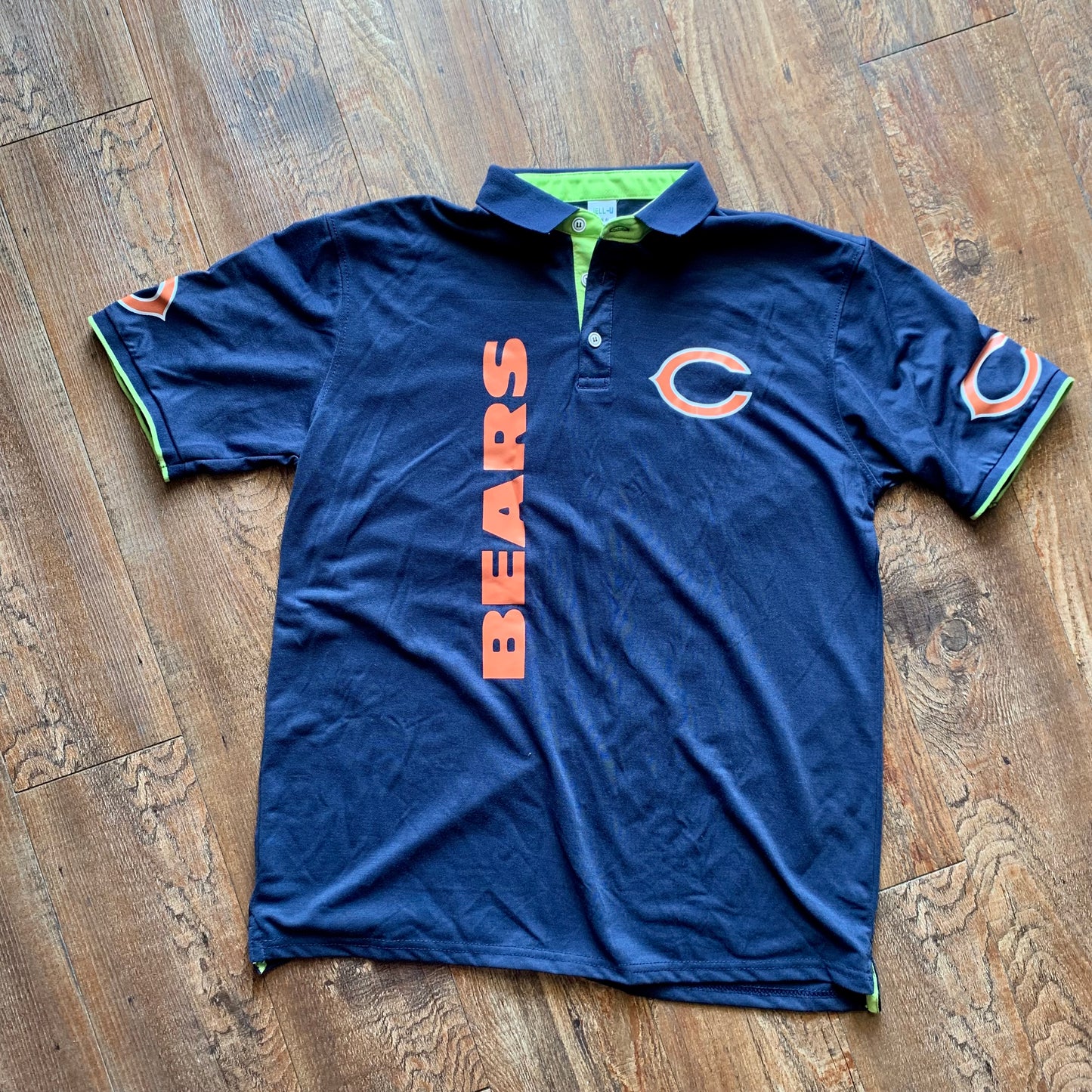 Chicago bears nfl blue collar shirt