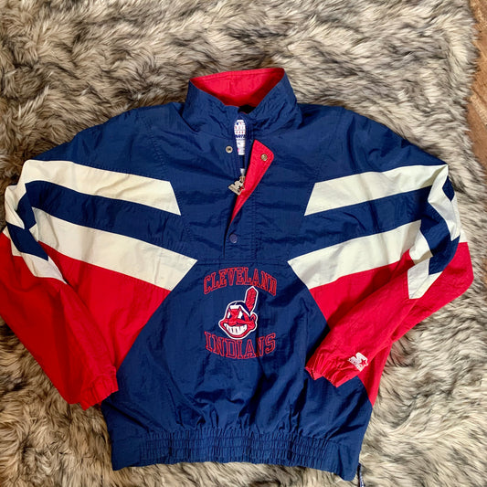 CLEVELAND Indians Starter jacket windbreaker pullover