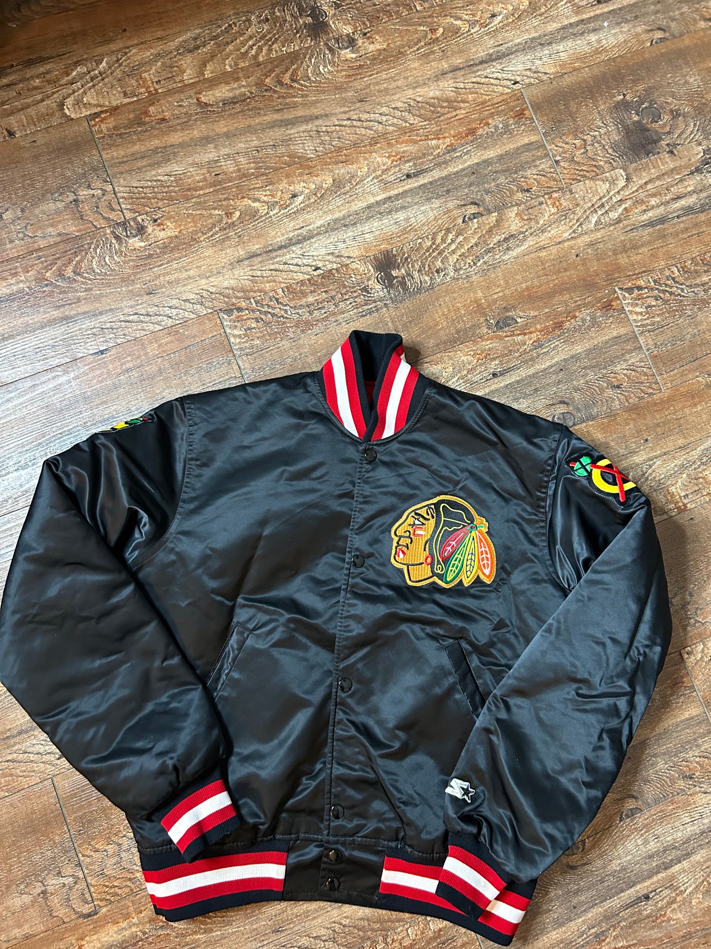 Vintage 90s Chicago Blackhawks Starter Jacket