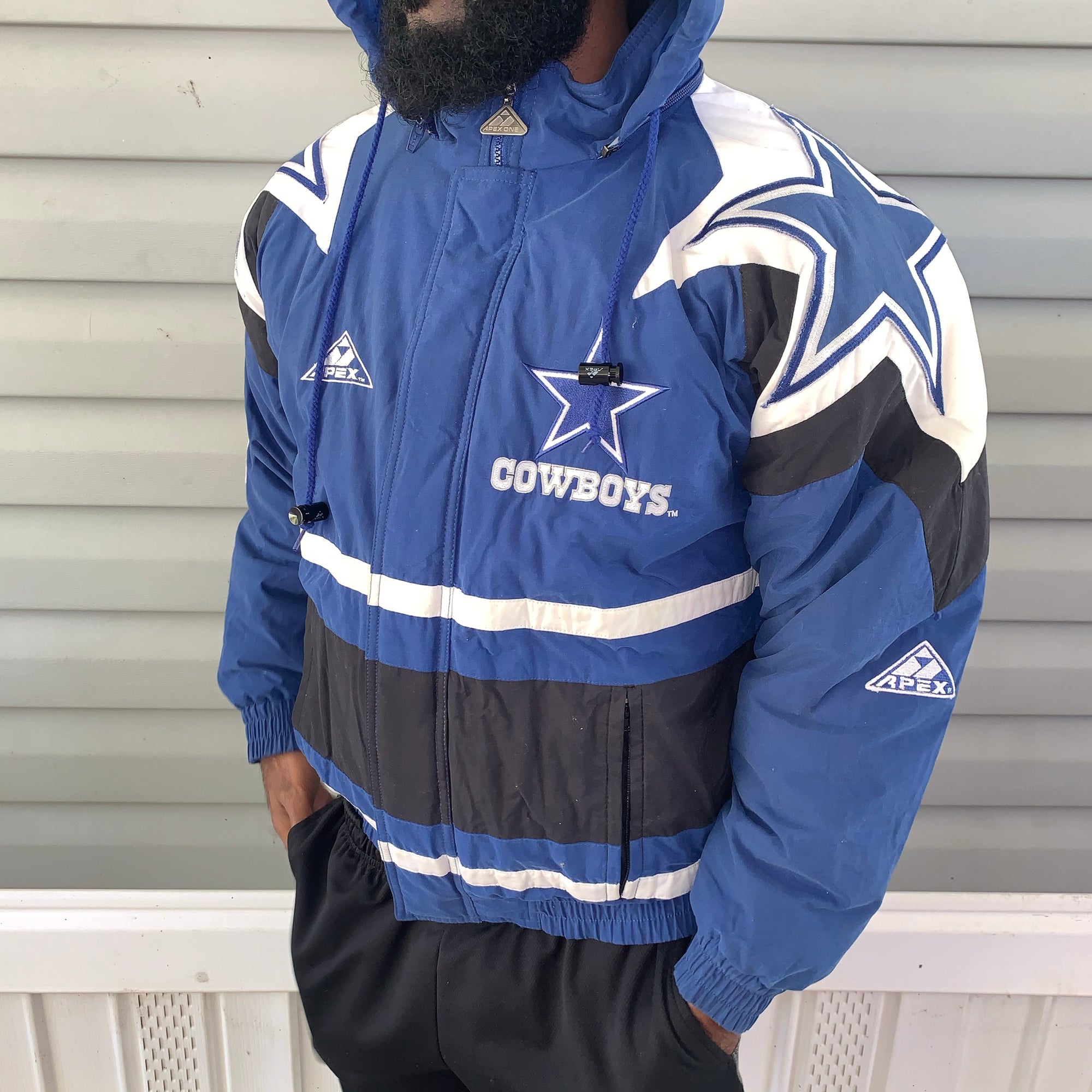 Vintage Dallas Cowboys puffer jacket coat - SRKilla