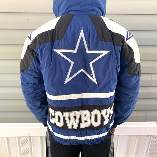 Vintage Dallas Cowboys puffer jacket coat