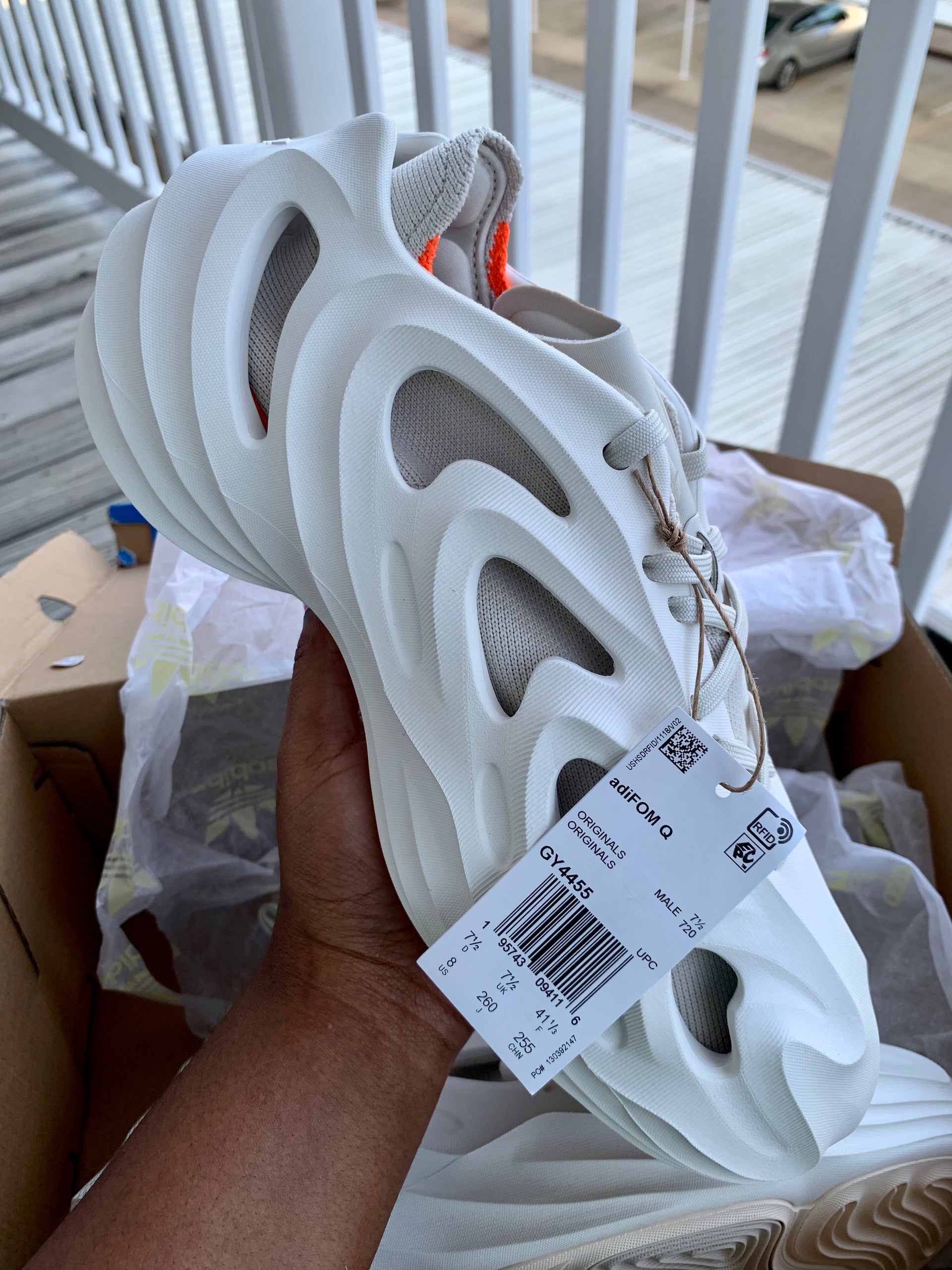 adidas ADIFOM Q 'OFF-WHITE' – SRKilla