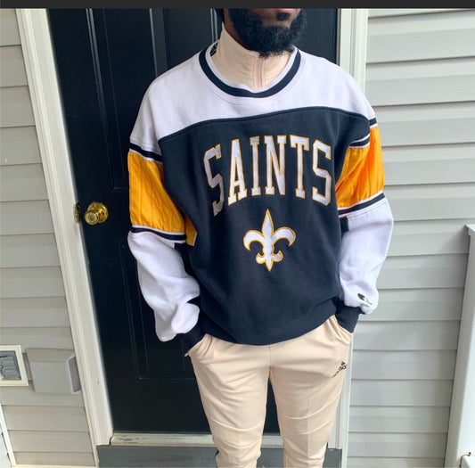 Vintage 80/90s  New Orleans Saints Rare Starter Sweatshirt