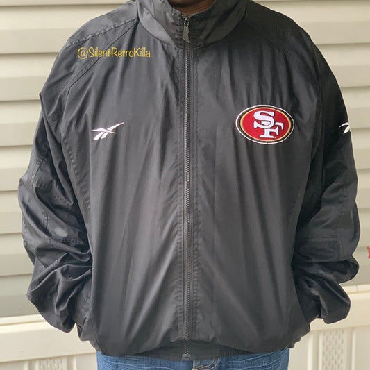 Vintage NFL Pro Line 49ers Reebok Windbreaker