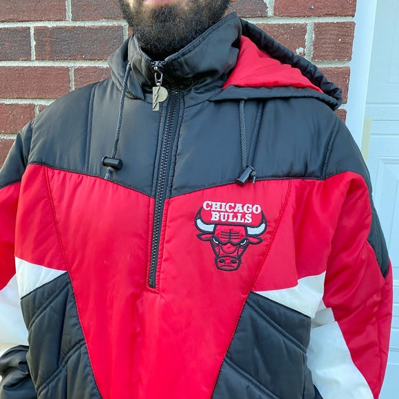 90s chicago cheap bulls windbreaker