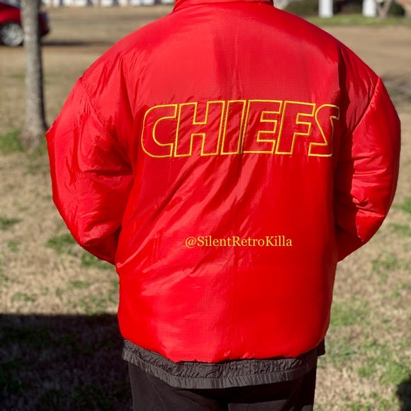 Vintage Kansas City Chiefs Reversible NFL Jacket