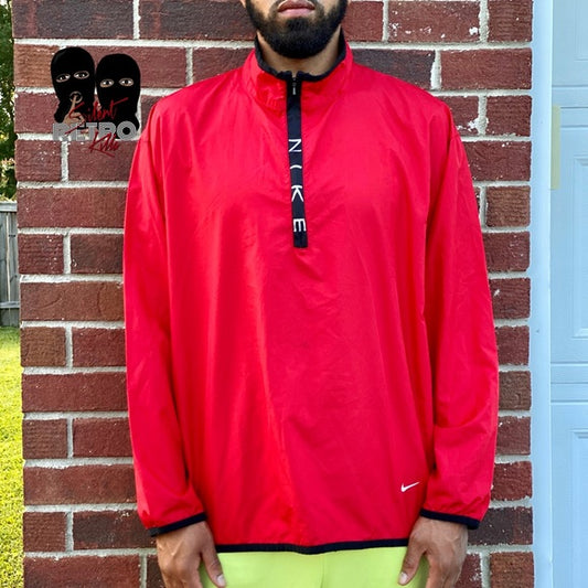 Vintage Nike Windbreaker Red/Black Jacket