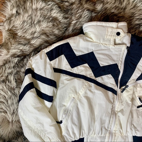 Vintage Retro TYROLIA Ski wear Puffer Jacket Coat