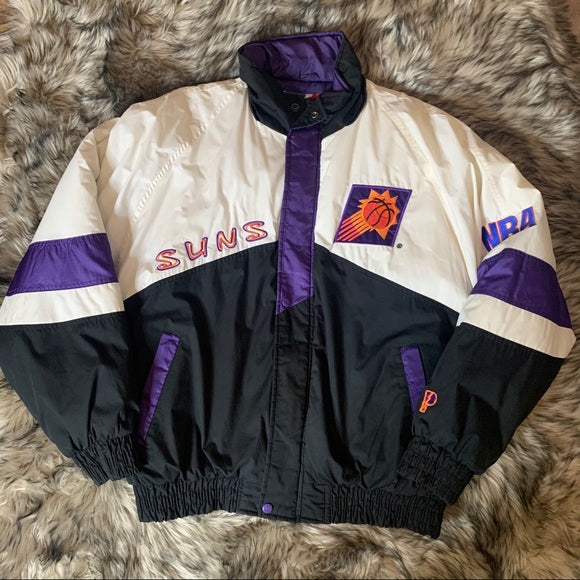 90s Vintage NBA Phoenix Suns Pro Player Puffer Jacket – SRKilla